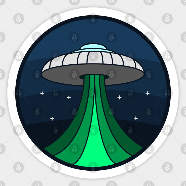 UFO Sticker by Lumos19Studio